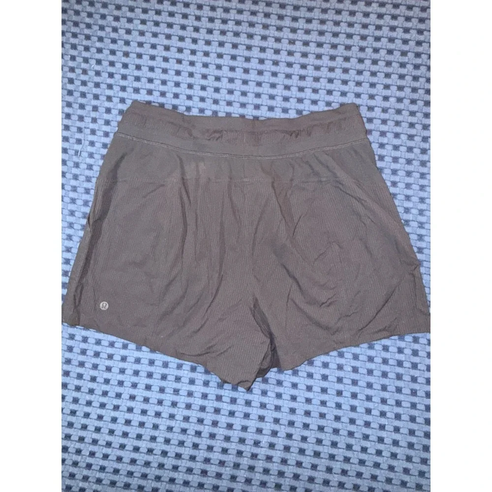 Lululemon Skirt Skort Shorts Black Gym Yoga Run Sports Women's Size 8